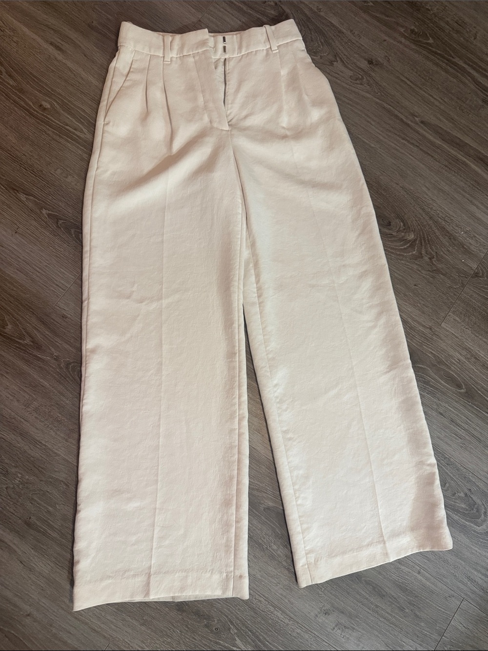 Wilfred Effortless Wide Leg Trousers - Cream